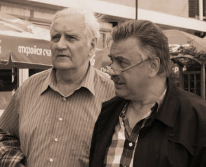 Константин Иванов и Владимир Шаронов. 2015 год, г.Светлогорск